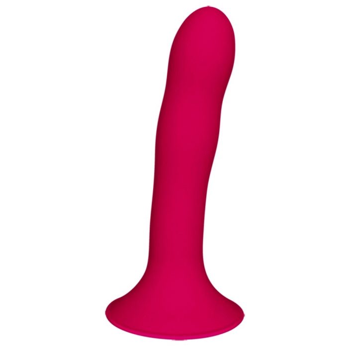 Adrien Dual Density Cushioned Core Vibrating Suction Cup Silicone Dildo 6.5 Inch