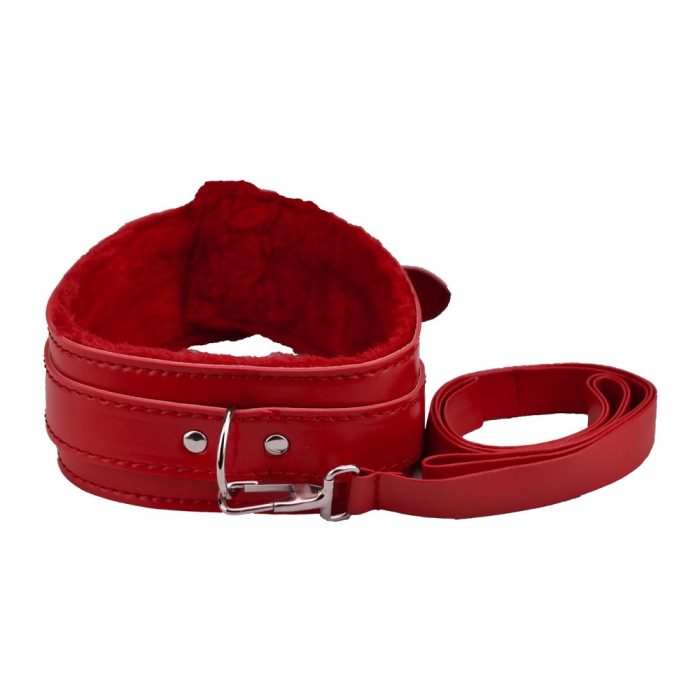 Loving Joy Beginners Bondage Kit Red – 8 Piece N11588 (collar)