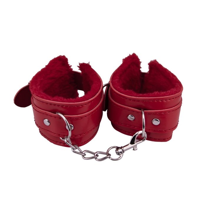 Loving Joy Beginners Bondage Kit Red – 8 Piece N11588 (wrist cuffs)