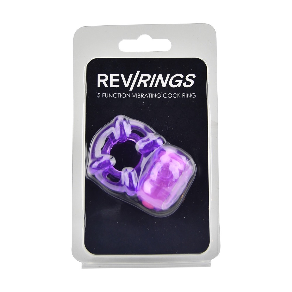 Rev Rings 5 Function Vibrating Cock Ring N11621