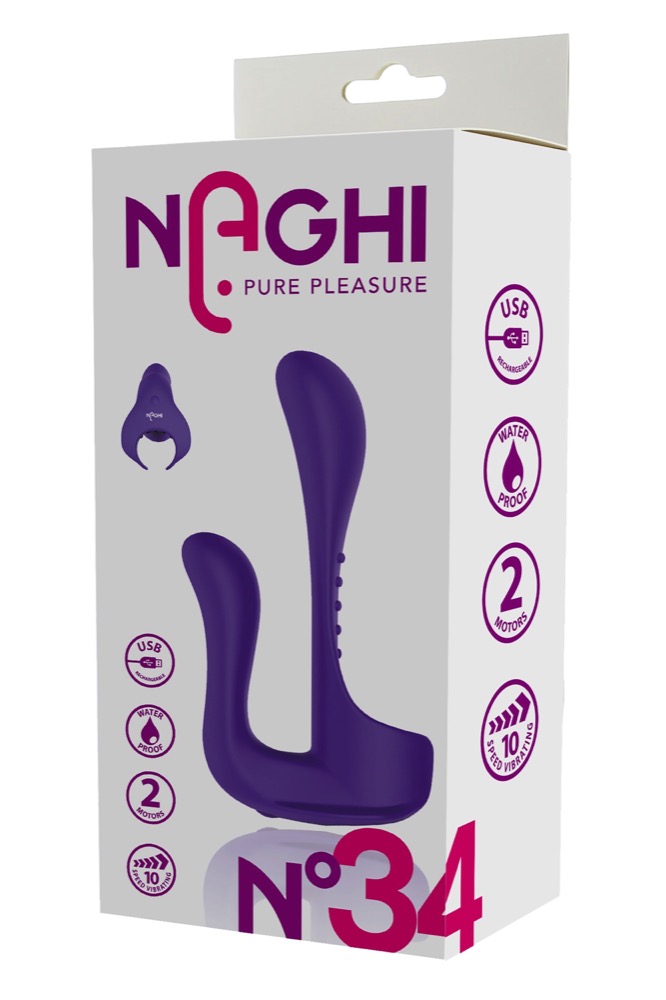 Naghi Pure Pleasure Rechargeable Couples Vibrator N11870